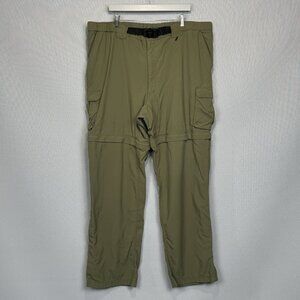 Boy Scouts Of America Switchback Uniform Pants Mens XXL Green Convertible Cargo